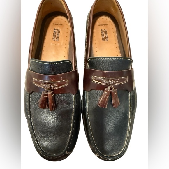 Johnston & Murphy Locklin Tassel Loafers - Size 14M - Picture 1 of 12